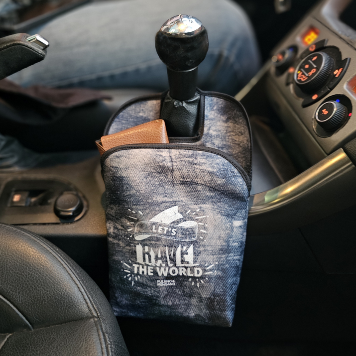 BOLSITA DE AUTO TELA MOCHILERA - WORLD